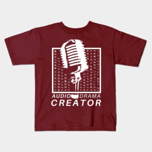 Audo Drama Creator - Podcaster Kids T-Shirt